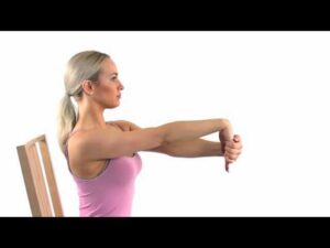 Wrist extensor stretch