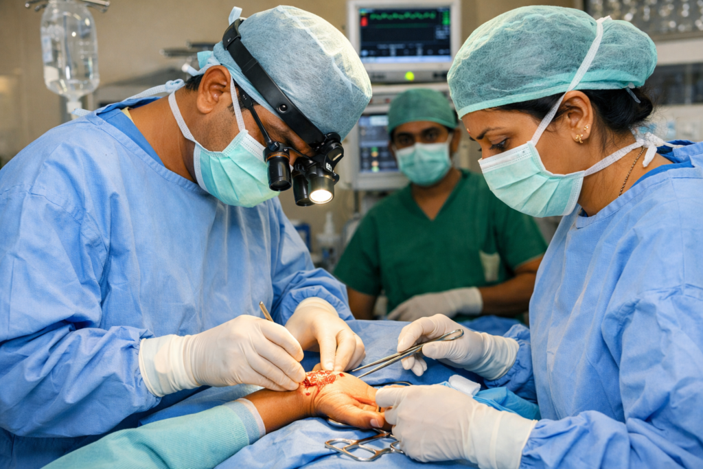 Carpal Tunnel Syndrome Surgery in Ahmedabad — Complete Guide